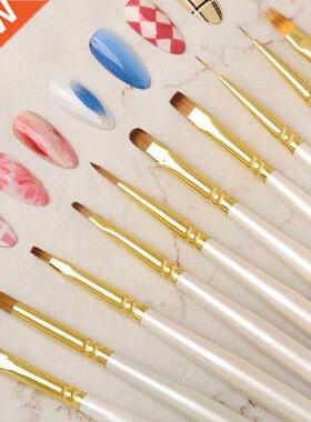 Nail Pen Brush Easy to Use Multi-function Tip Head Gel Nail