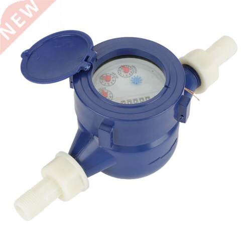 DN15 Plastic Cold Water Meter Garden Home Single Water Flow