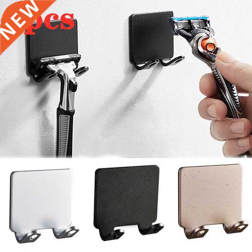 Wall Shaving Razor Holder Men Shaver Rack Punch Free