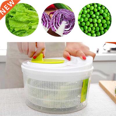 Large Manual Salad Vegetable Fruits Washer Spinner Lettuce