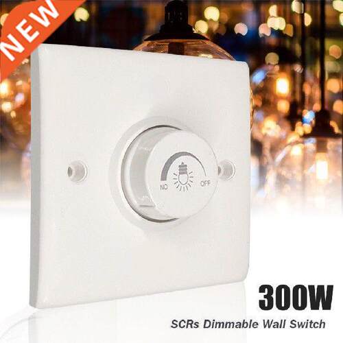 00W LED Light Switch Dimming Lamp Adjustable Brightness