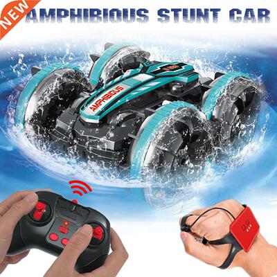4Wd RC Car Toys Amphibious Vehicle Boat Remote Control Drift