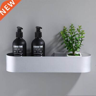 Black 30-50cm Lenght Wall Mounted Bath Towel Bar Holder Stor