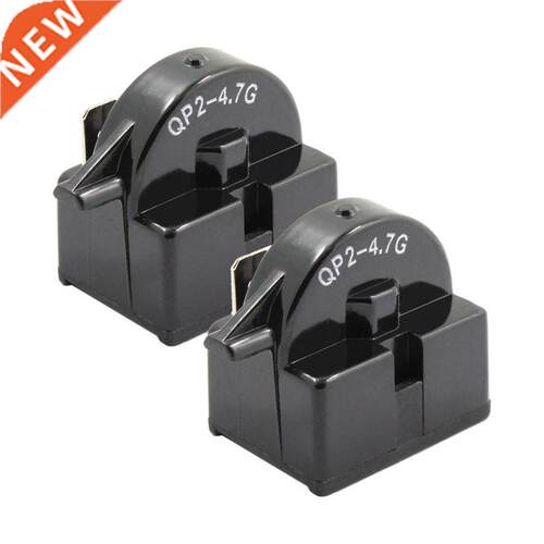 2pcs QP2-4.7 Start Relay Refrigerator PTC Ohm 1 Pin