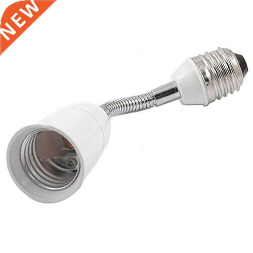 E27 to E27 Flexible Gooseneck Extension Bulb Socket Adapter