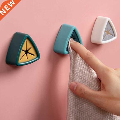 Sucker Wall Rack Towel Holder Washing Cloth Rag Hook Free