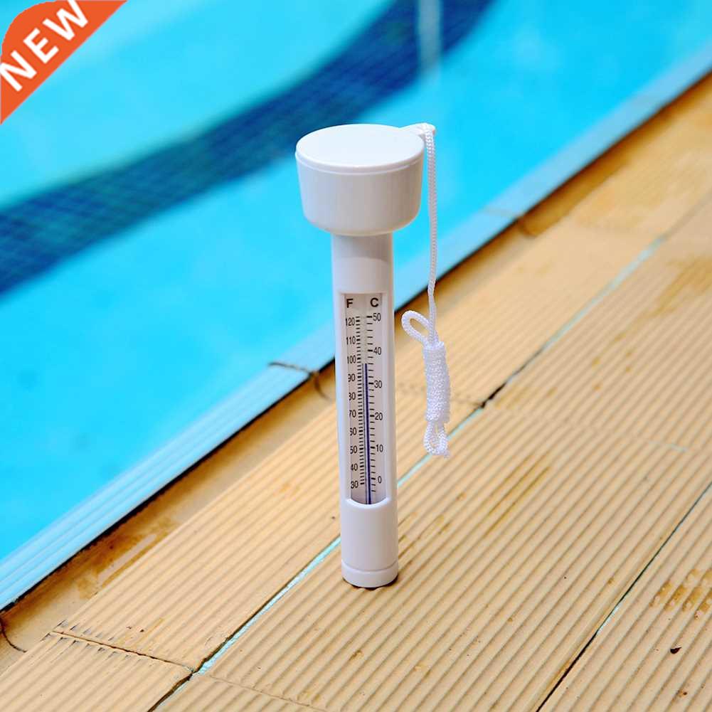 Portable Outdoor Swimming Pool Pond Floating Thermometer For