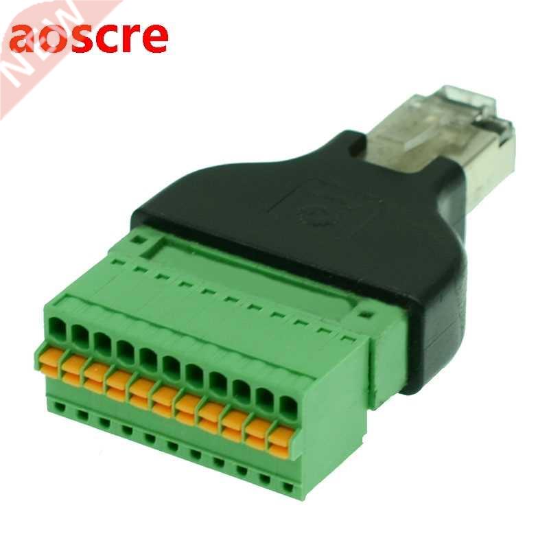 RJ50 connector RJ50 to SpringTerminal Adaptor RJ50 Male to 1