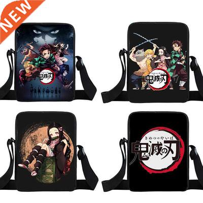 Anime Demon Slayer Messenger Bag Kimetsu No Yaiba Women Hand
