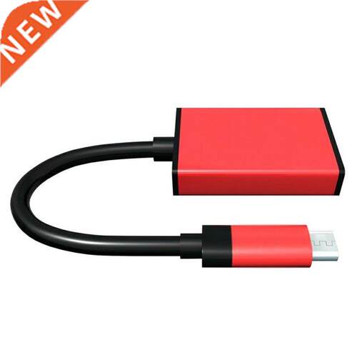 USB-C To HDMI-compatible Adapter Converter Cable Audio Video