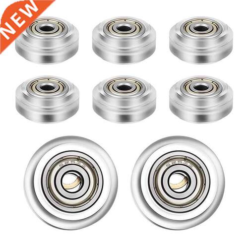 8 Pcs 3D Printer Plstic Pulley 3D Printer 625ZZ Wheels Line