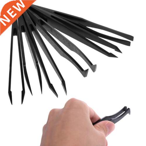 6pcs/set Multifunction Anti-static Electronic Tweezers Kit E