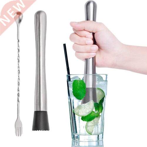 Stainless Steel Handy Wine Mixing Stirring Stick Portable Re