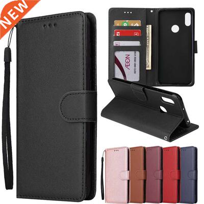 For Huawei Honor 8C 8X 8A case Classic Solid color Plain Wal