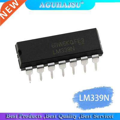 10PCS LM339N DIP14 LM339 DIP Low power dual voltage comparat