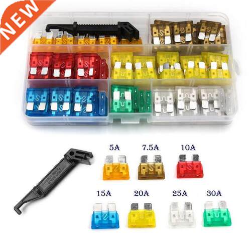 120PCS Medium Size Car Vehicle Circuit Blade Fuse 适用于 Aut