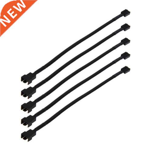5pcs/lot 4 Pin PWM Connector Case Fan Extension Power Cable