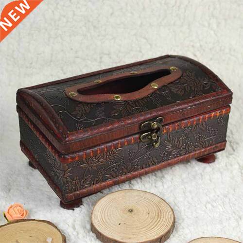 Napkin Holder Gift Home Table Storage Rectangular Cover