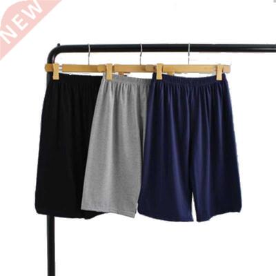 Summer Cotton Pyjamas Mens Sleepwear Casual Trousers Male Sl