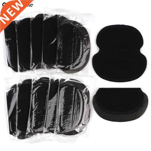 10Pcs (5Pair) Disposable Underarm Pads Black Armpit Sweat Pa