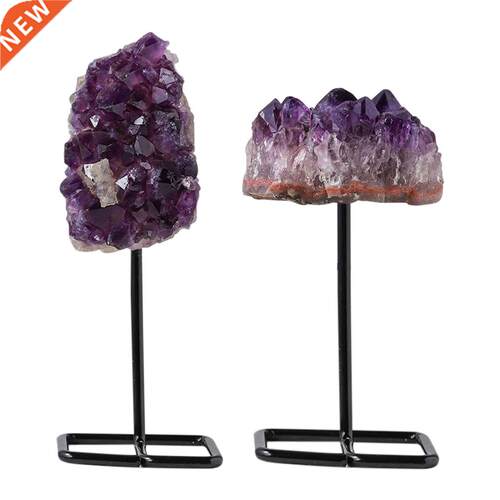 Natural Raw Amethyst Quartz Purple Crystal Cluster Healing