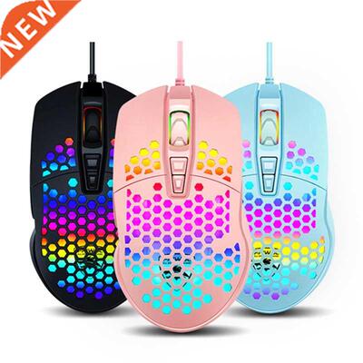 V9 USB Wired Gaming Mouse 4000dpi RGB Gamer Mouses