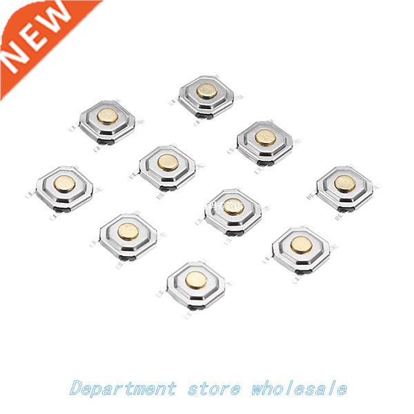 100Pcs 4x4x1.5MM Tact Tactile Push Button Momentary SMD Surf