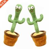 Talking Adorable Toy Dance Doll Recording Cactus Wriggle