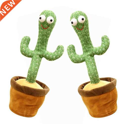 Recording Wriggle Adorable Talking Toy Dance Cactus Doll