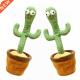 Talking Adorable Toy Dance Doll Recording Cactus Wriggle