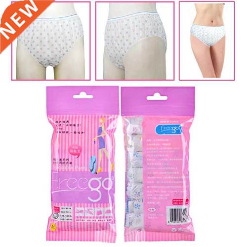 7Pcs Cotton Pregnant Disposable Underwear Panties Briefs Pre