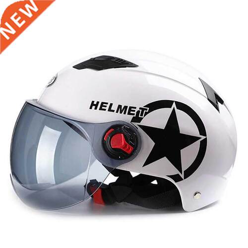 Helmets Motorcycle Half Face Helmet 3/4 Open Face Helmet Uni