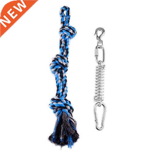 Muscle Builder Spring Pole For Dogs Bite Resistant Garden