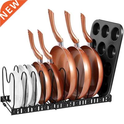Expandable Kitchen Pot Lid Holder Pan Pot Lid Dish Drain