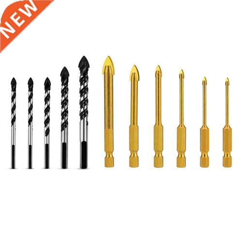 6 Pcs Glass Drill Bits Set Tile Ceramic Drilling Set 3/4/5/6