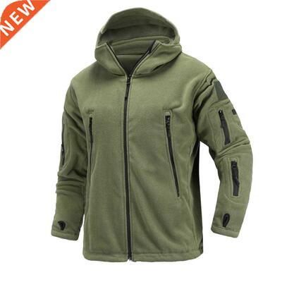 Hunting Hiking US Military Winter Thermal Fleece Tactical Ja