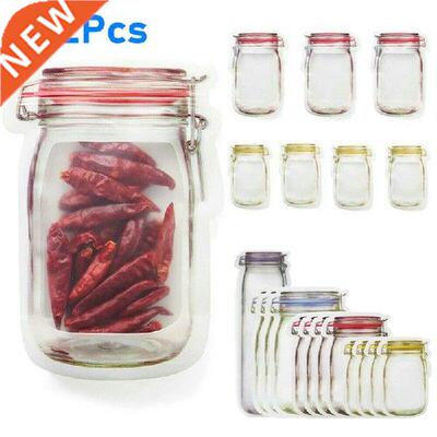 Mason Jar Bottles Food Bag Kitchen Storage Containers