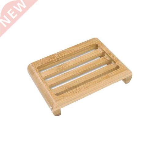 2pcs Bamboo Soap Holder Wooden Soap Dish Wood Soap Case