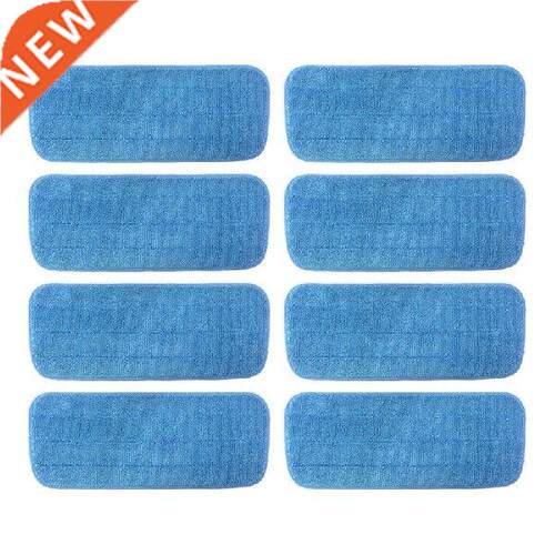 8 Pcs Replace Mop Cloth Microfiber Mop Pad Washable Mop Pad