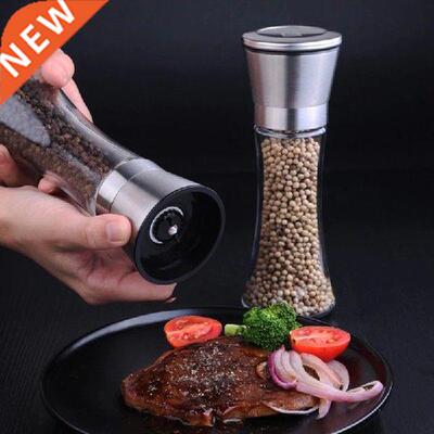 Salt and Pepper Grinder Premium Brushed Stainless Steel