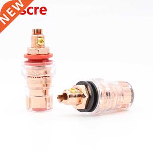 Preffair 99.9998 Purity copper Binding posts speaker connect