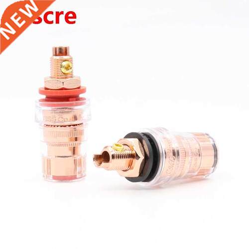 Preffair 99.9998 Purity copper Binding posts speaker connect