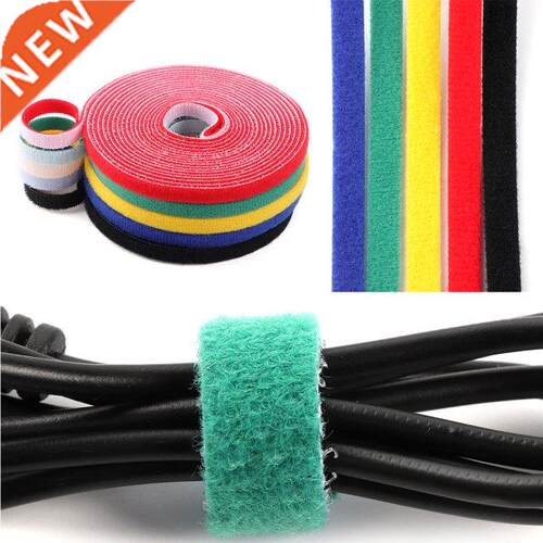 1PC Colorful Practical 1cm*5m Cable Ties Nylon Strap Power W