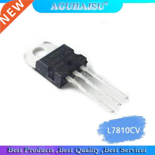 10PCS L7810CV TO220 L7810 TO-220 7810 LM7810 MC7810 new volt