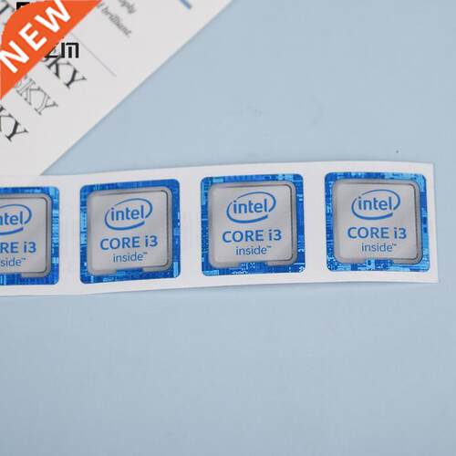 5Pcs Label Sticker Lap Desk Cpu Xeon Pentium Processor