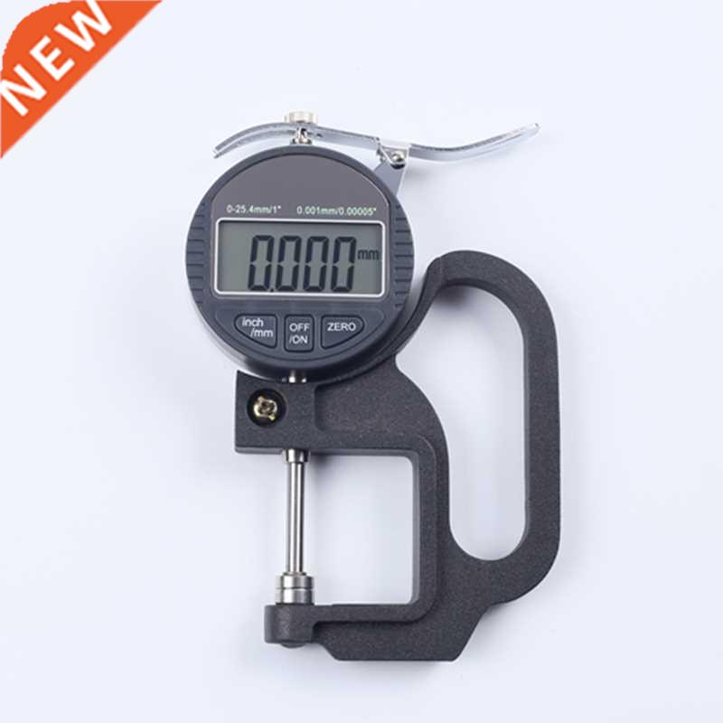 0-25mm Digital Thickness Gauge LCD Micrometer Thickness Mete图片
