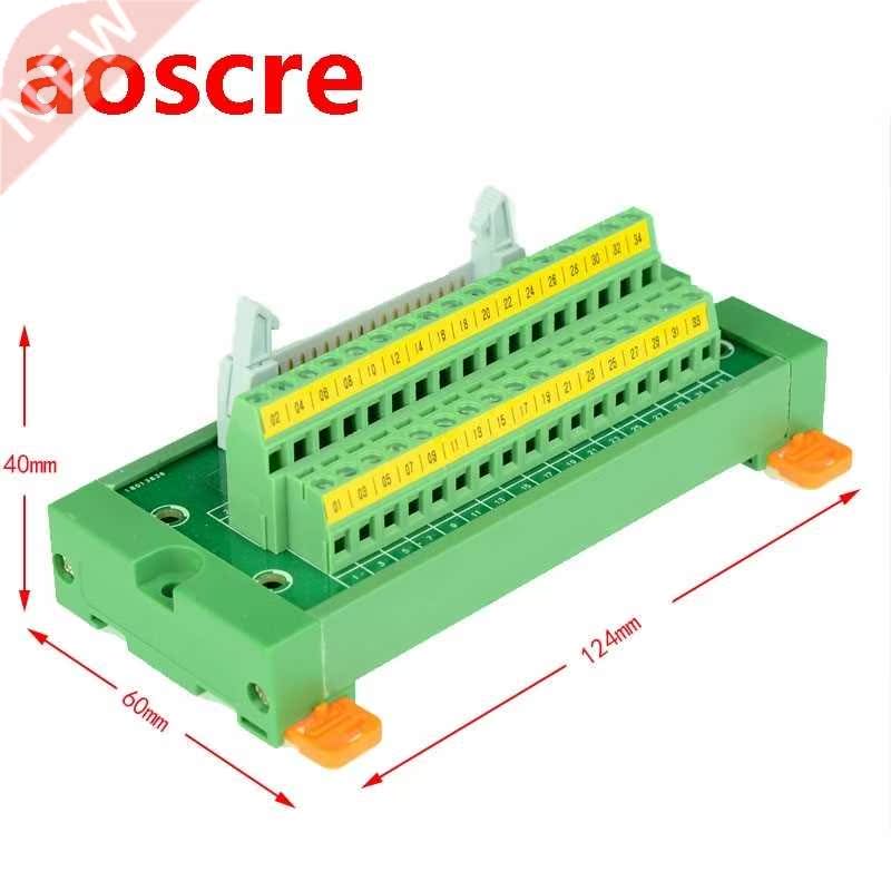 IDC34 male to terminal block breakout board IDC34 connector