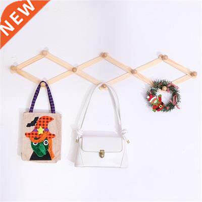 Wooden Expandng Clothes Hanger Expandable Coat Hat Rack