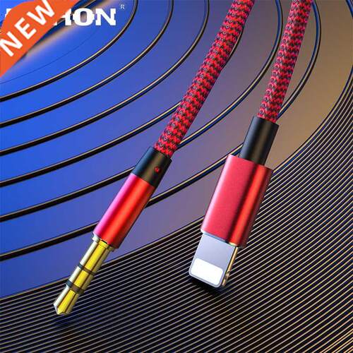 1.2m Audio AUX Cable for Lightning to 3.5mm Male HIFI Outpu