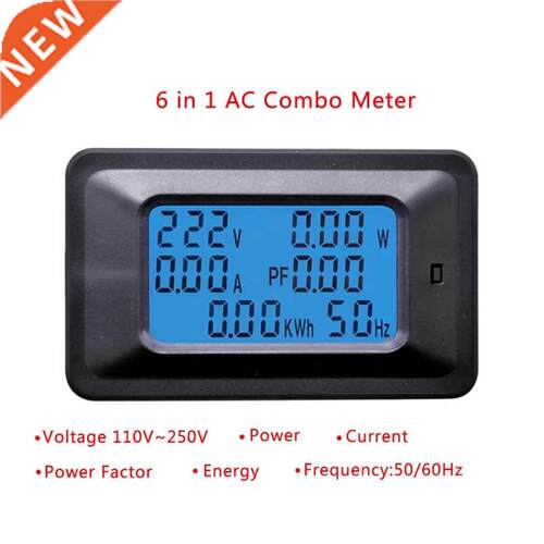 20A/100A AC 110-250V LCD Digital Panel Power Watt Meter Moni